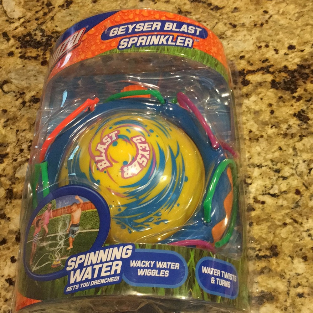 Geyser Blast Sprinkler wacky water wiggles NEW💦